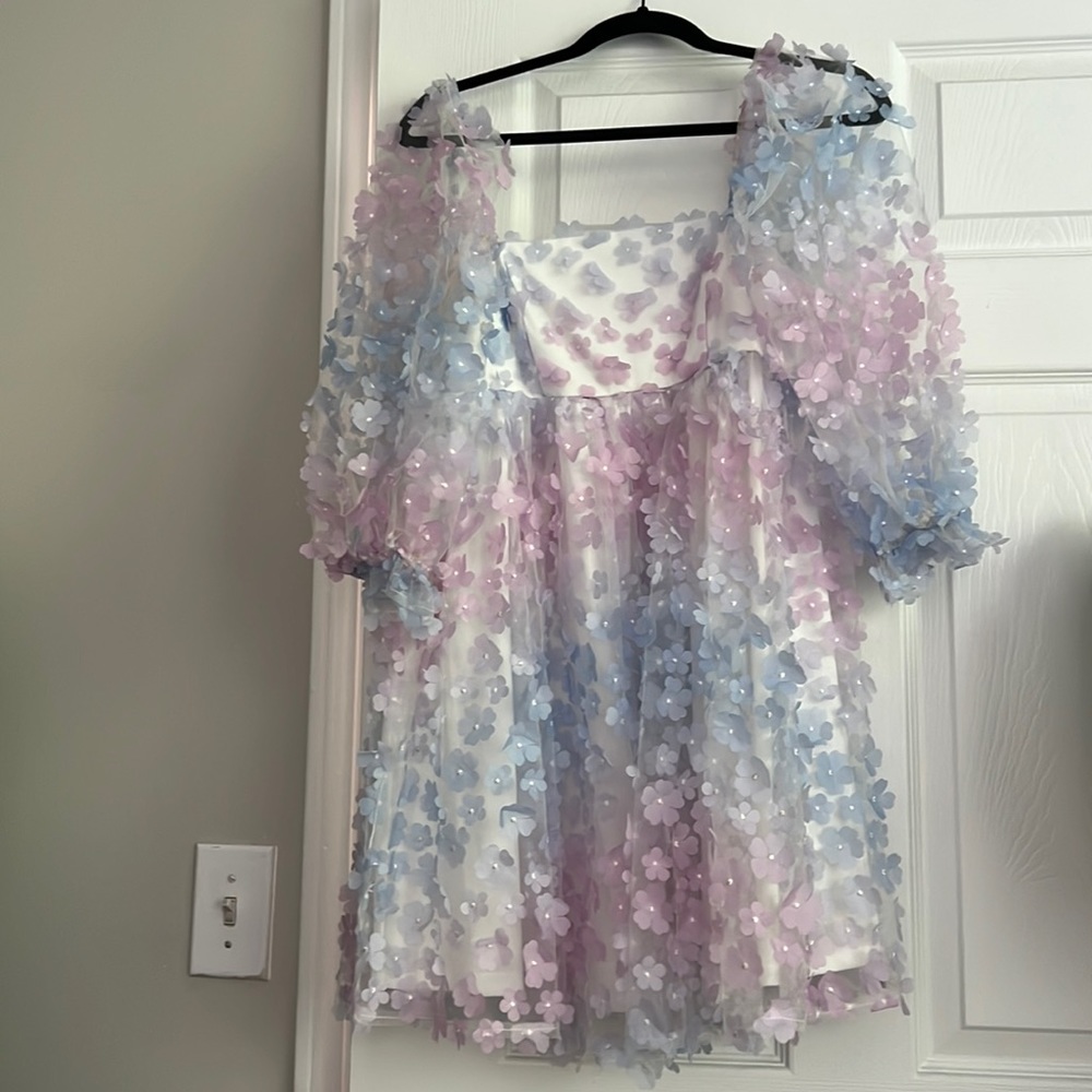 PERFECT GENDER REVEAL DRESS- Storia- Red dress boutique